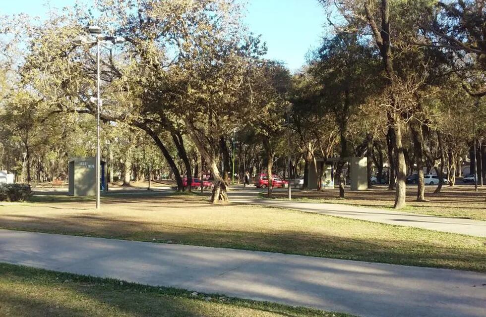 El supuesto fantasma del Parque Avellaneda. (Web)
