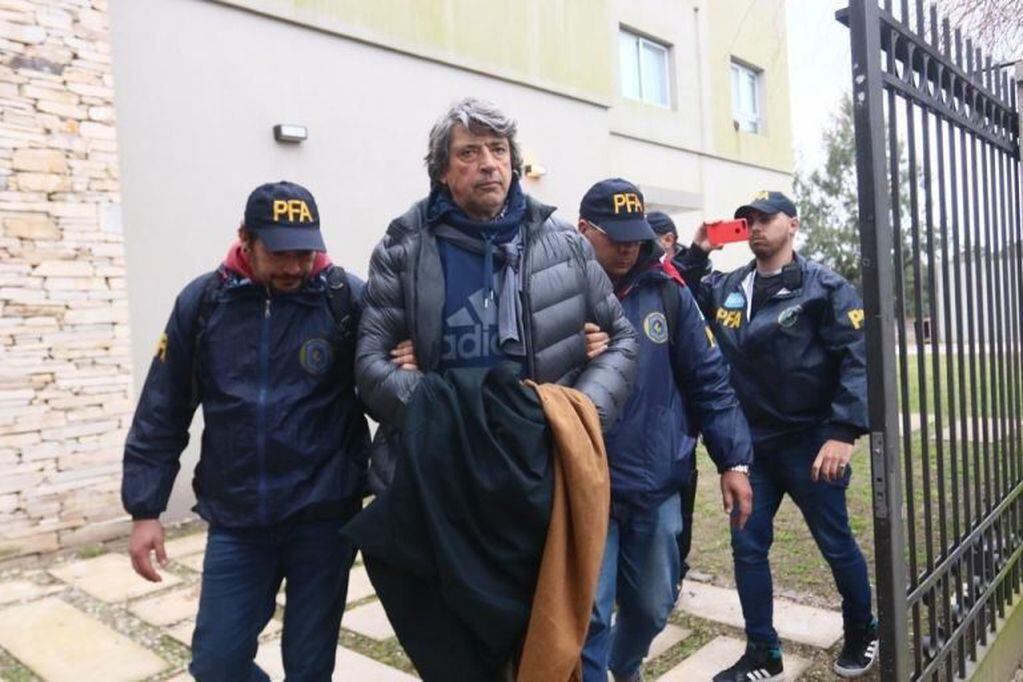 Cesar Melazo, detenido por ser considerado partícipe de los ilícitos de la "Banda del comisario"