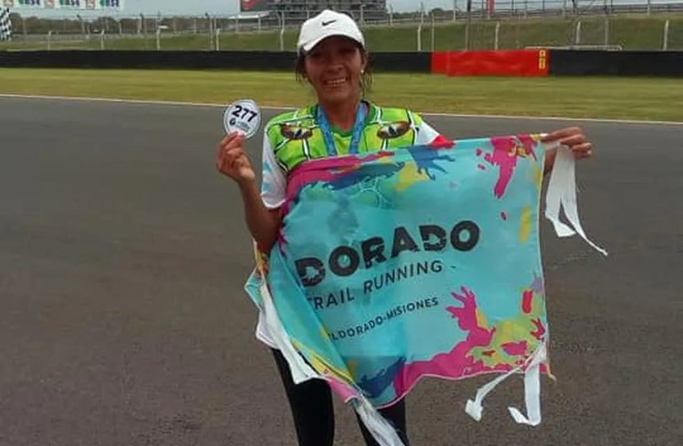 Sandra Rolón atleta de Eldorado