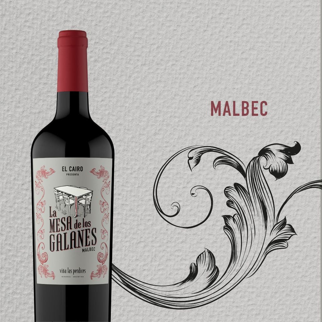 El vino es producido por la bodega Las Perdices.