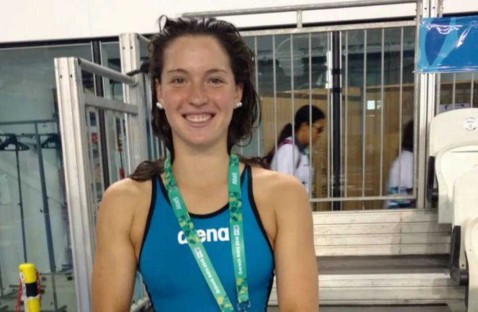 Delfina Dini debutó en los Juegos Olímpicos de la Juventud.
