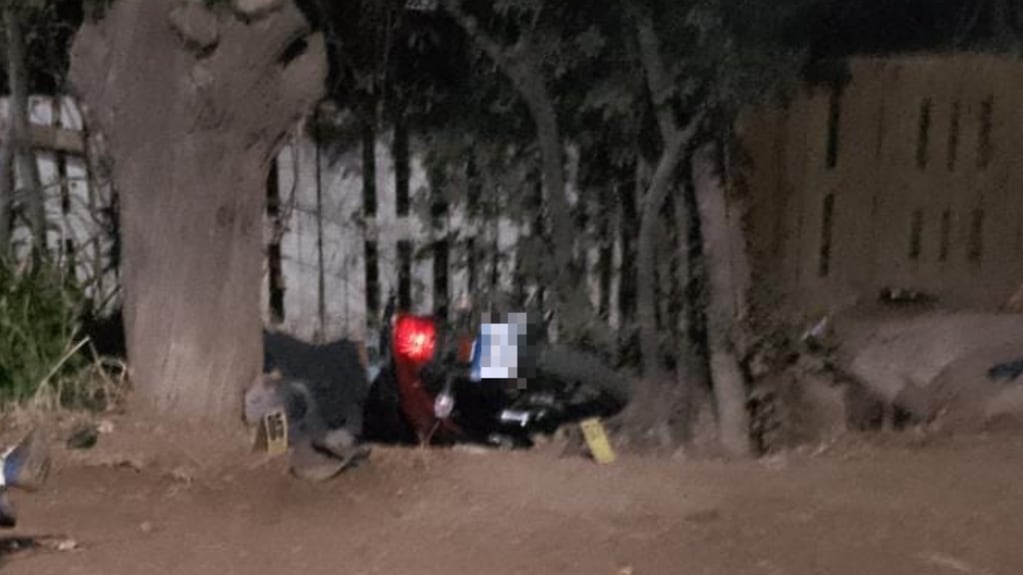 Accidente en moto en Las Heras - Fuentes Policias