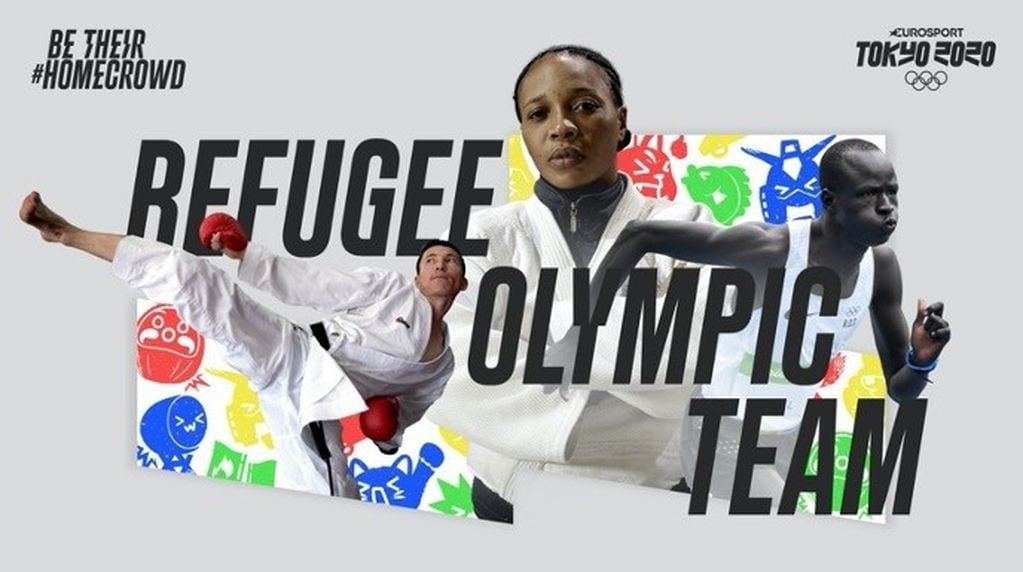 El equipo de los refugiados estará por segunda vez en los Juegos Olímpicos.