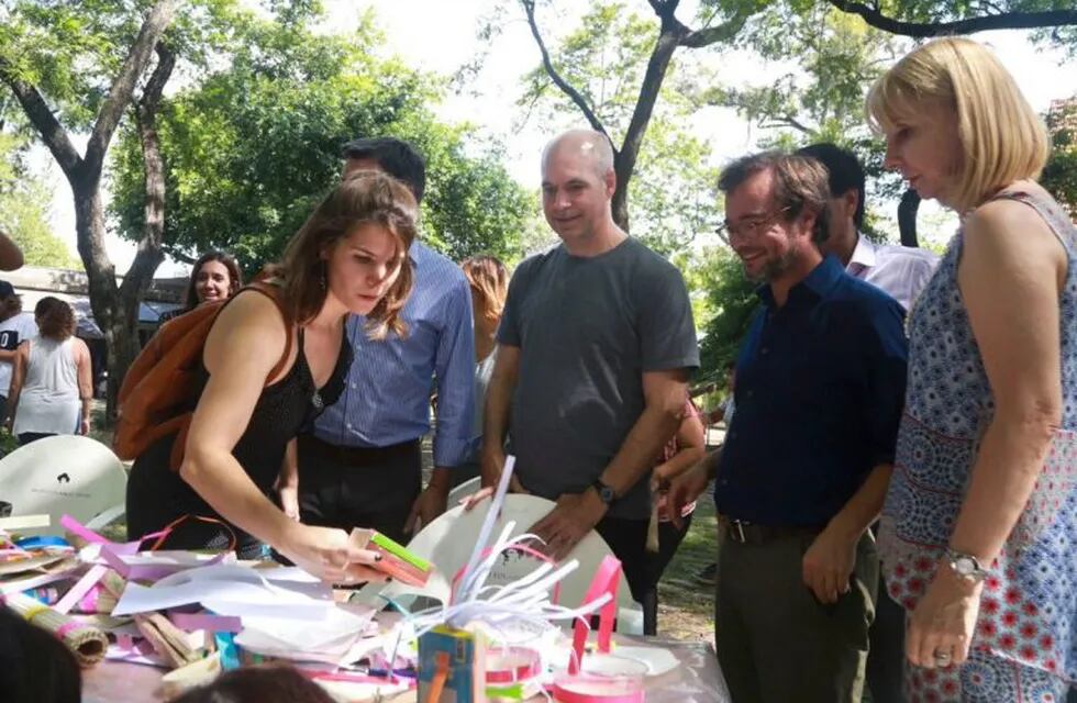 Rodriguez Larreta durante la presentación de las actividades.