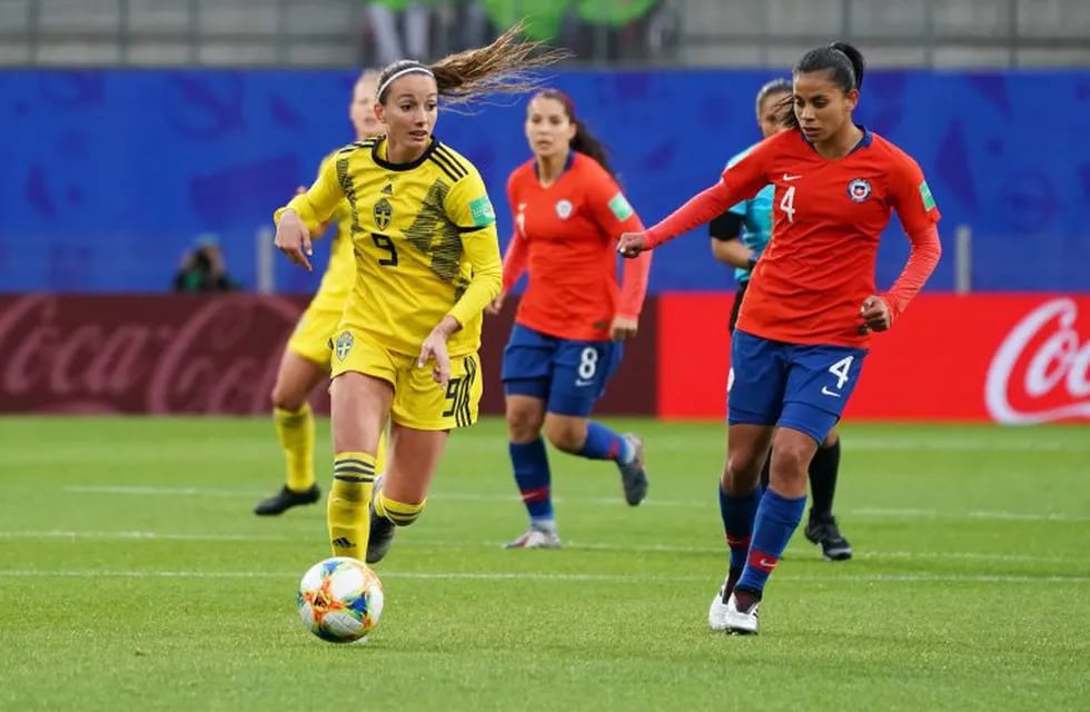 Chile cayó 2-0 ante Suecia en su debut mundialista en Francia 2019. (EFE)