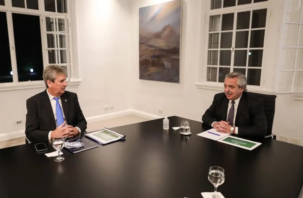Alberto Fernández recibió a representantes del Consejo Agroindustrial Argentino. (Foto: Presidencia)