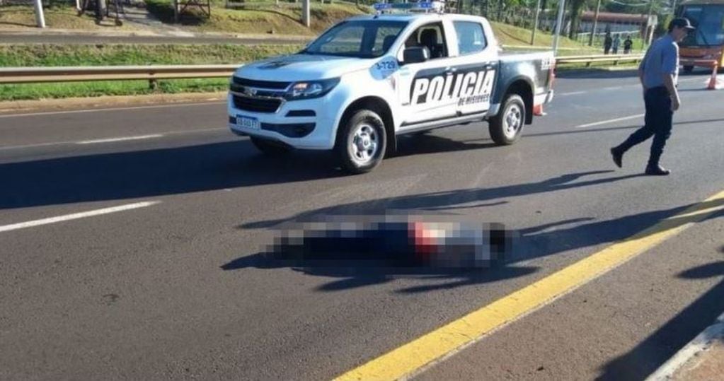 Según la versión policial, Franco Sotelo murió atropellado por un camión