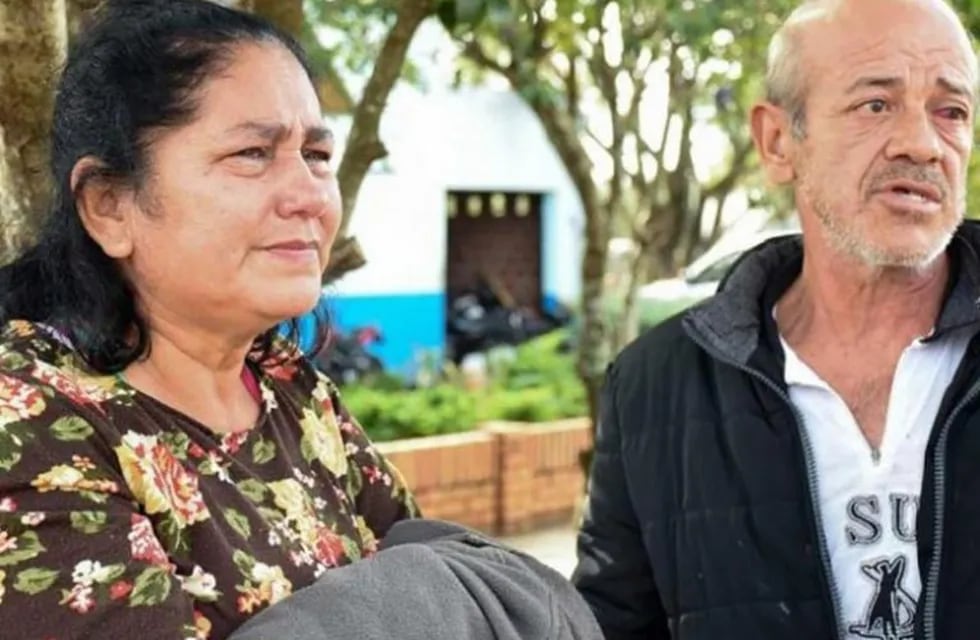 Los padres de Arnaldo Amarilla. (Foto: El Territorio)