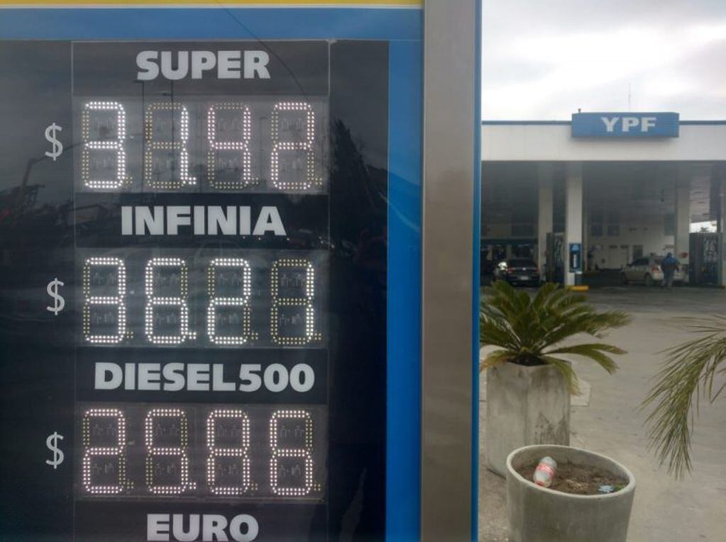 Aumento la nafta en Córdoba.