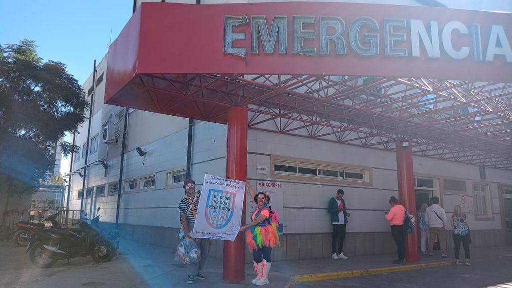 La Compañía Había Una Vez visitó hospitales de Bahía Blanca