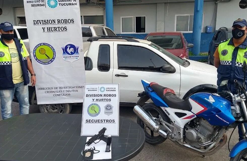 Inseguridad en Tucumán: recuperaron objetos robados a un policía. (SECPT)