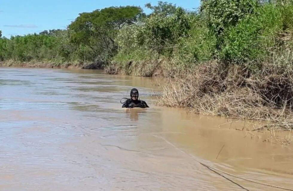 Encontraron un cuerpo en el río Bermejo. (Foto: Diario Chaco)
