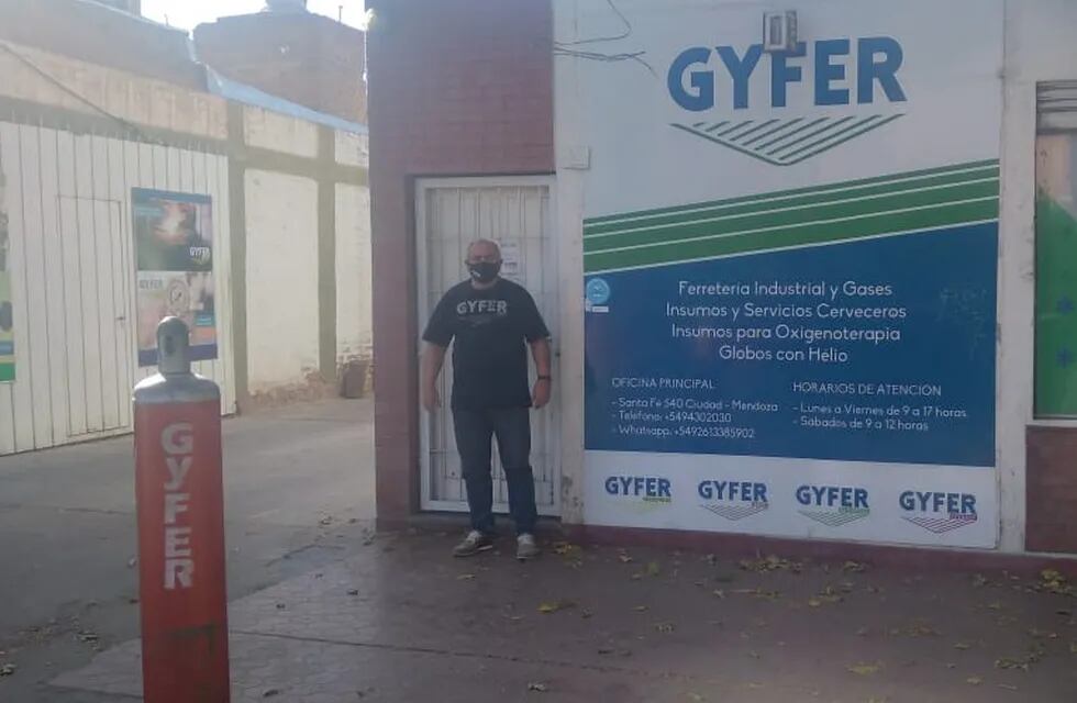 José Castaños, de la empresa Gyfer confirmó: “La situación es dramática. No hay oxígeno para los pacientes que están en sus casas".