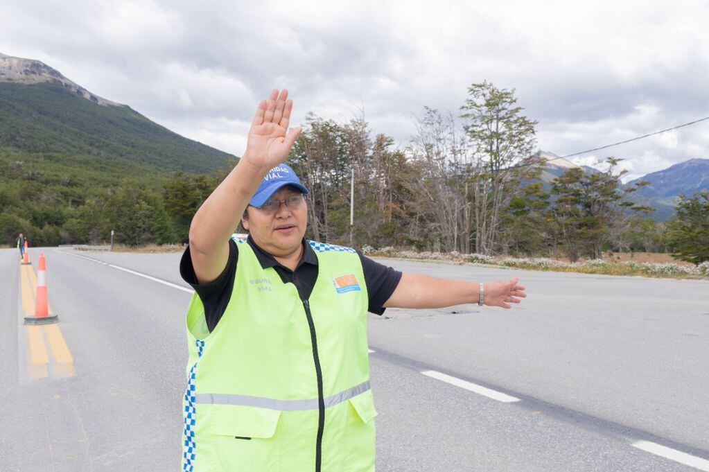 La Subsecretaría de Seguridad Vial participó de dos importantes operativos en Ushuaia