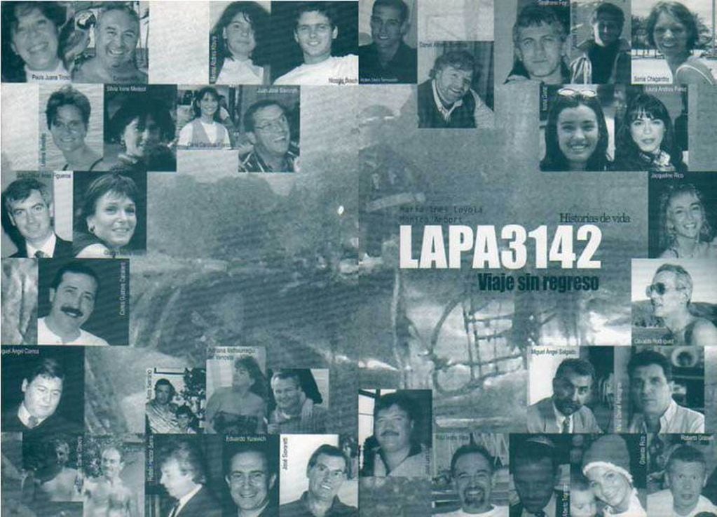 El vuelo 3142 de LAPA. (Facebook).