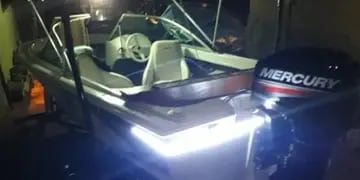 Eldorado: robaron el motor fuera de borda de una embarcación