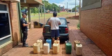 Puerto Rico: trasladaba combustible sin medidas de seguridad y fue detenido