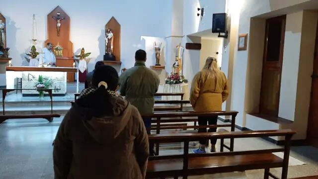 Se celebró en Pérez una misa en honor a los abuelos