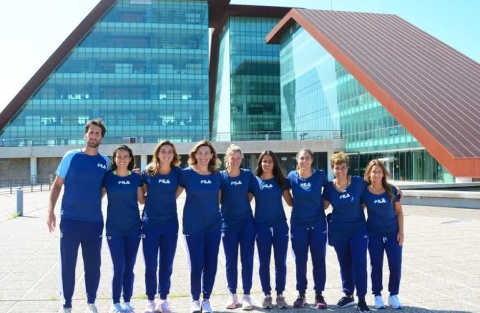 El equipo nacional femenino de tenis entrena en San Luis de cara a la Fed Cup.