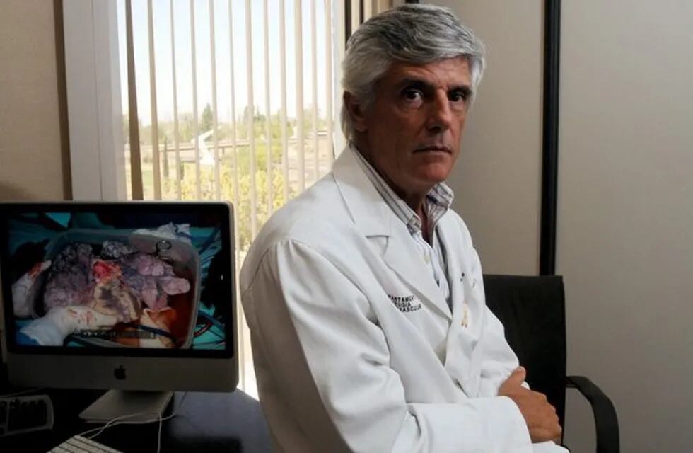 El cardiólogo Claudio Burgos.