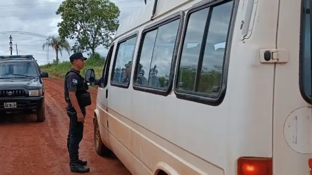Operativos de seguridad en Guaraní y zonas aledañas