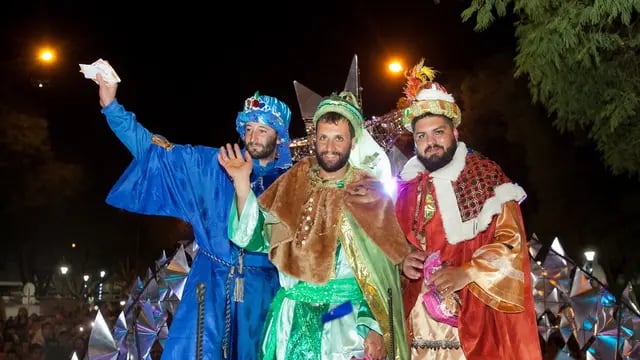 Los Reyes Magos llegan a Zavalla