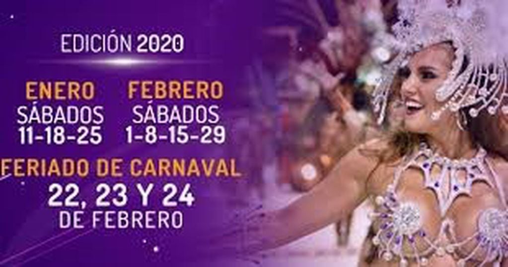 Carnaval del País  - Fechas edición 2020