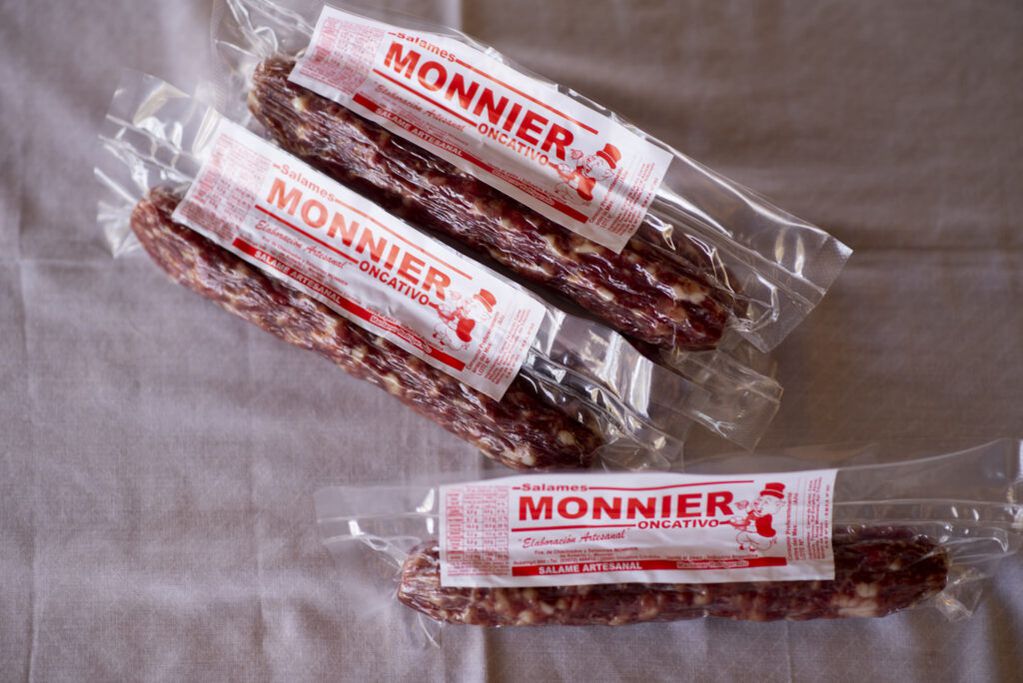 El nuevo packaging de Monnier para sus salames.