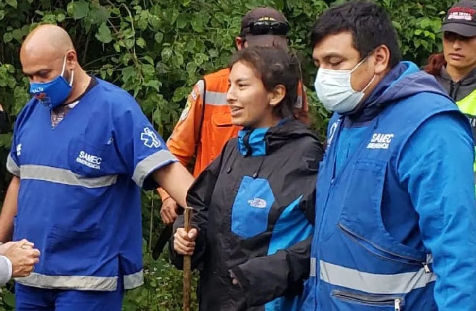 Declaró Fabiana Cari: la mujer estuvo perdida más de 48 horas en la Quebrada de San Lorenzo