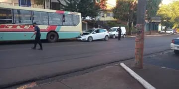 Accidente vial en Eldorado