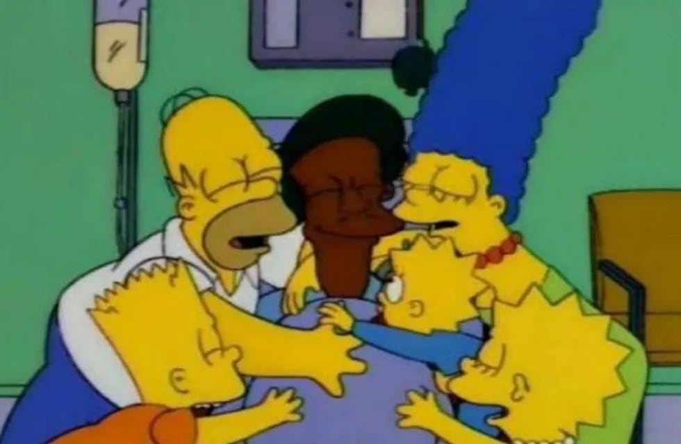 Varios tucumanos se convocaron para pedir que no saquen a Apu de Los Simpsons.