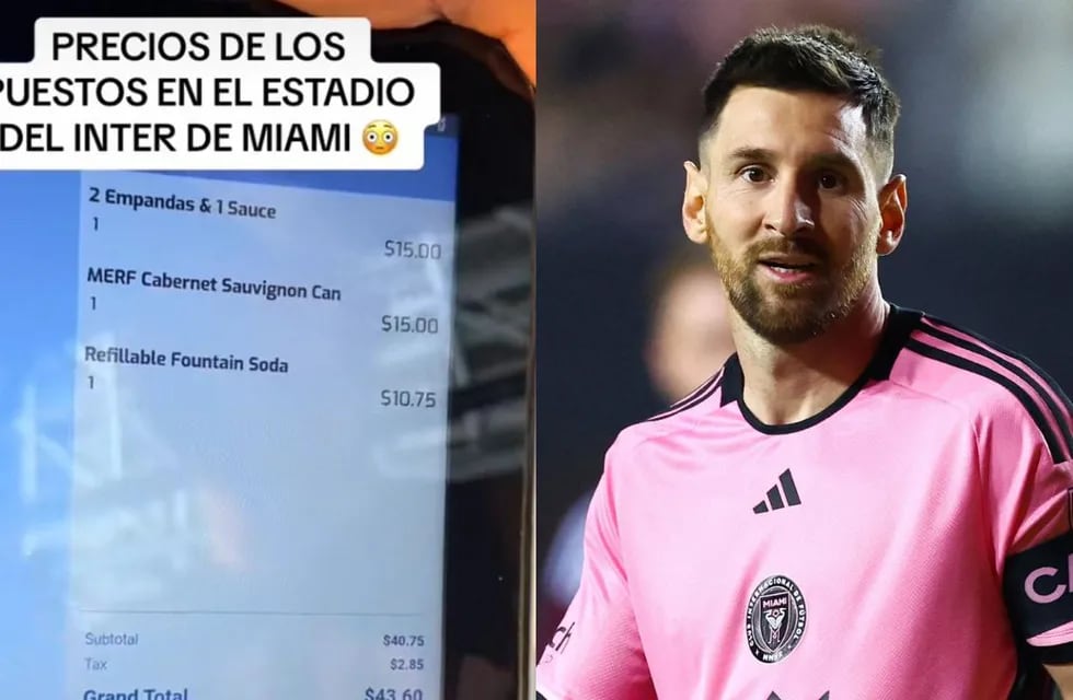 Los vendedores justifican los precios por Messi.