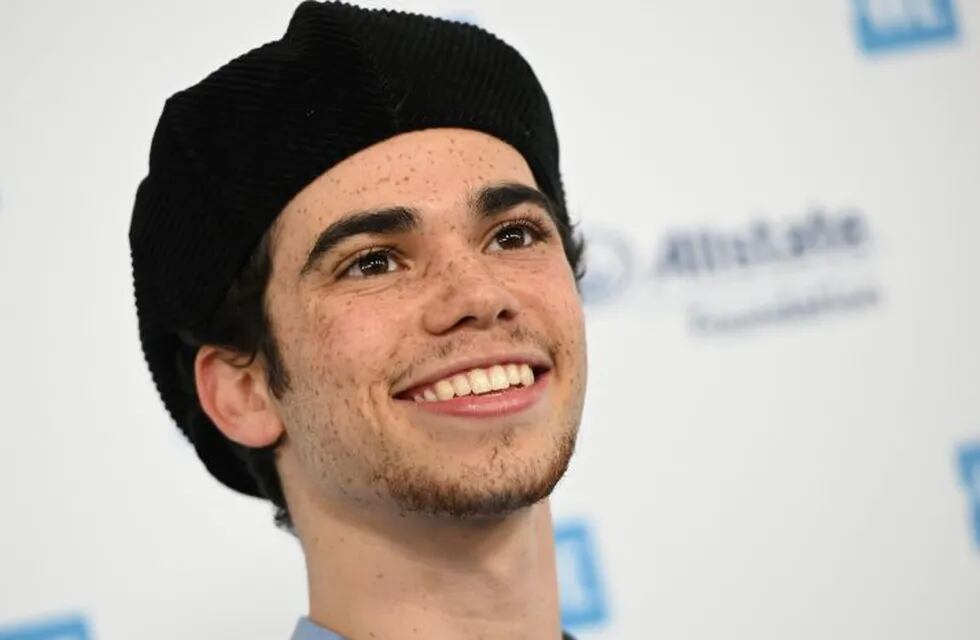 (FILES) In this file photo taken on April 25, 2019 actor Cameron Boyce arrives for WE Day California at the Forum in Inglewood, California. - According to ABC News, which is part of the Disney/ABC Television Group owned by the Walt Disney Company, Boyce,age 20, died July 6, 2019 from a seizure due to an ongoing medical condition. The Disney Channel confirmed his death to CNN on Sunday morning. (Photo by Robyn BECK / AFP)