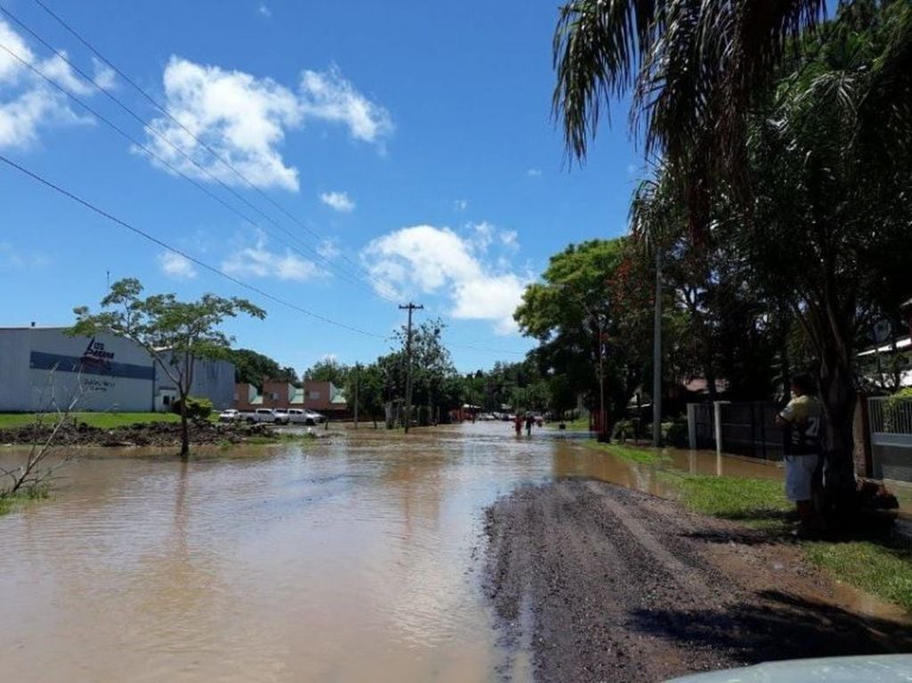 Casi 400 evacuados por un temporal en Corrientes. (Foto: El Litoral)