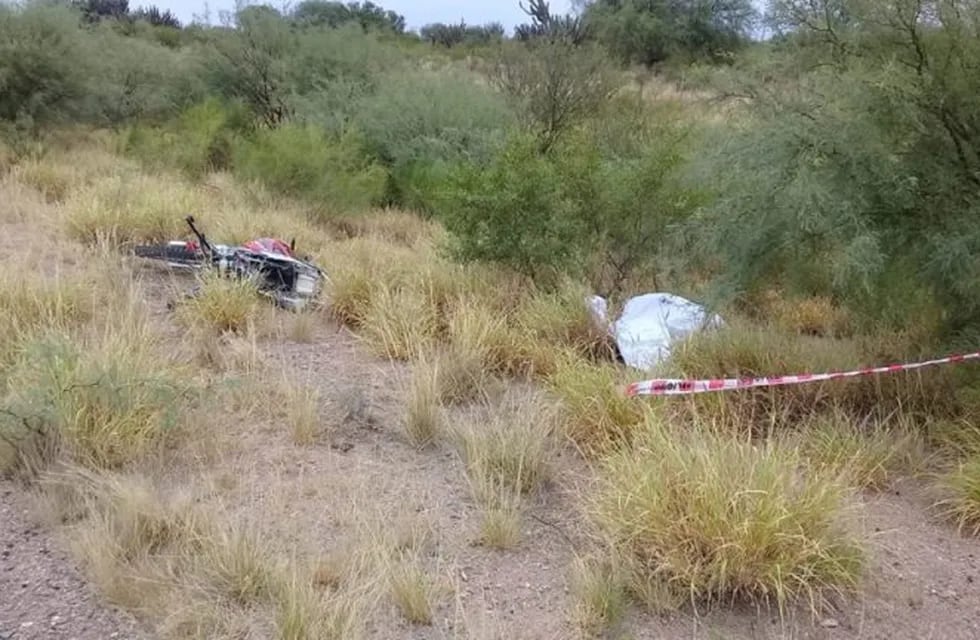 Muere motociclista tras perder el control en cercanías a Chañar