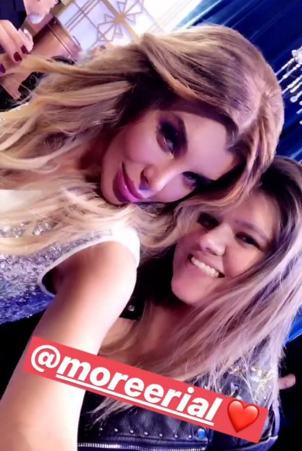 Morena Rial ya fue a ver a Charlotte Caniggia en el Bailando. (Foto: Instagram)