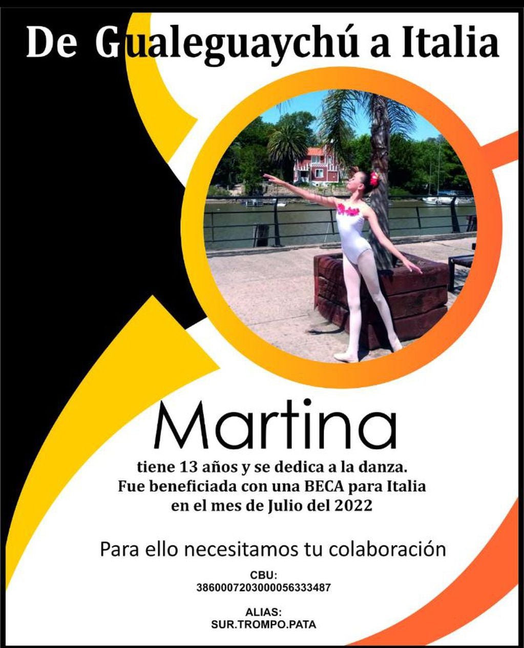 Martina Albornoz - Bailarina de Gualeguaychú