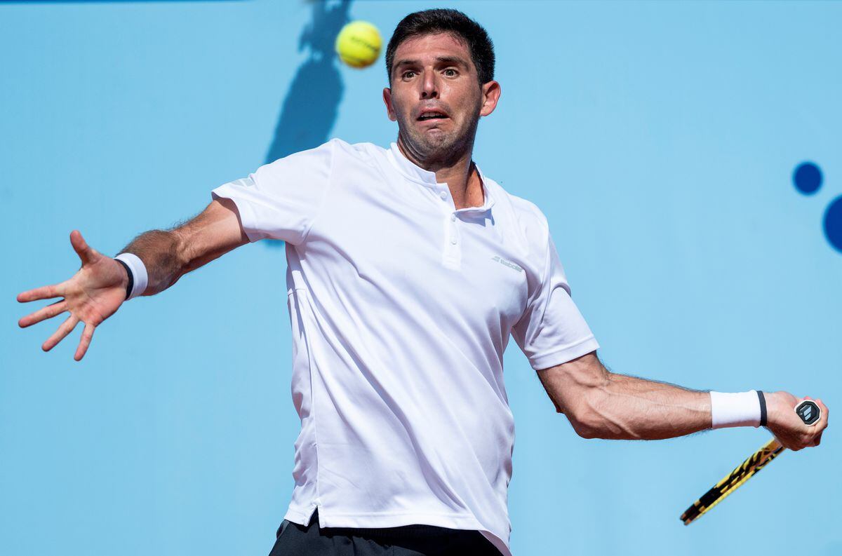 Federico Delbonis, uno de los argentinos que busca su lugar en el cuadro principal del US Open. (AP / Archivo)
