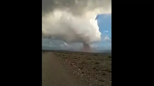Tornado en Malargüe