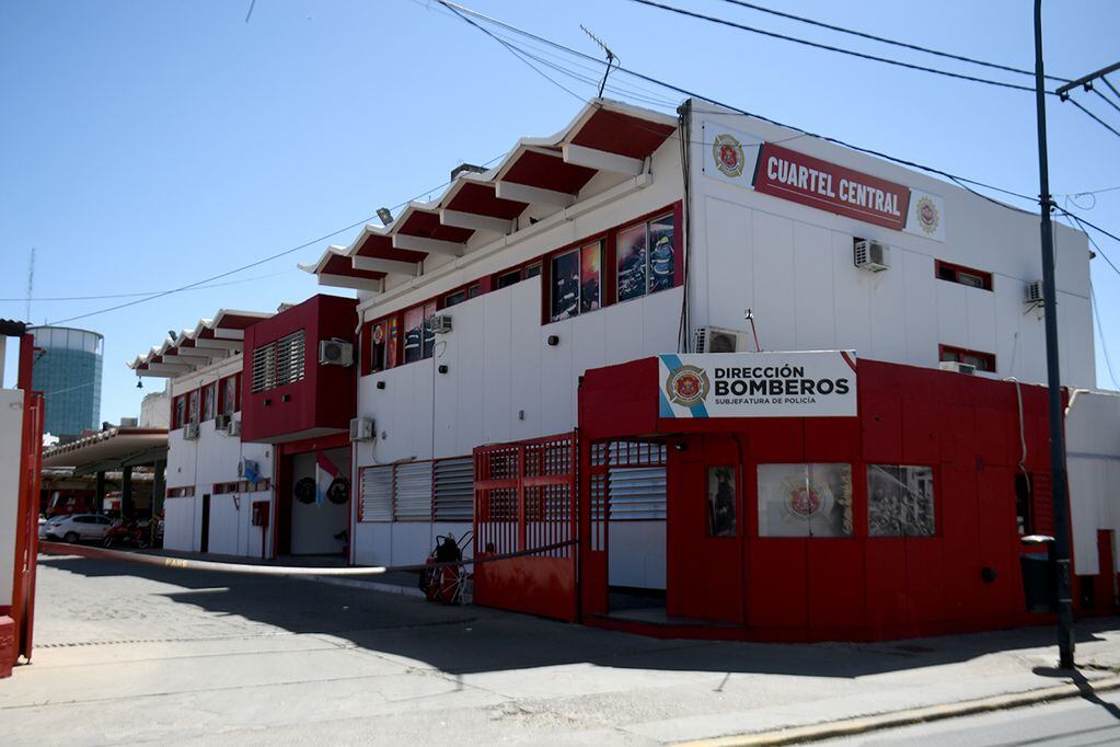 Cuartel 1. Dirección de Bomberos de la ciudad de Córdoba. (Ramiro Pereyra / La Voz)