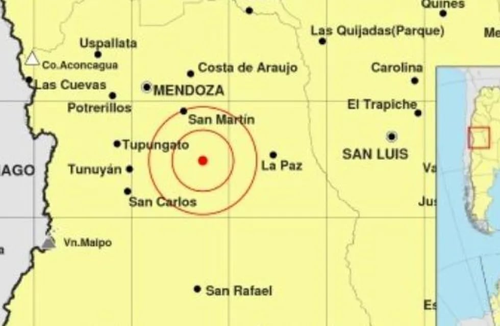 Temblor Mendoza