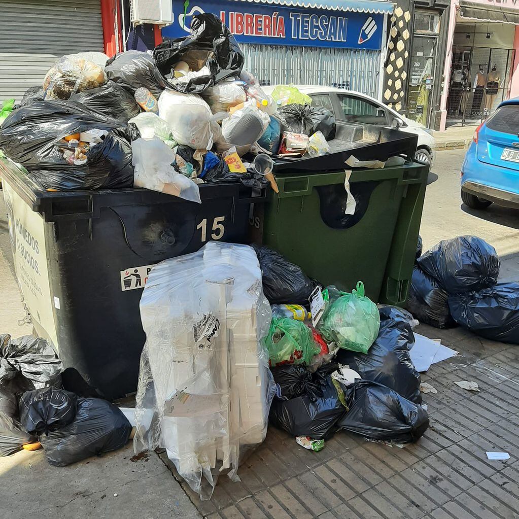 No solo no hubo recolección de basura, sino también falta de abastecimiento en cuanto a comida y bebida.