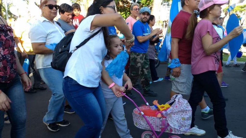 Marcha por la Vida. Gentileza Mónica Pared.