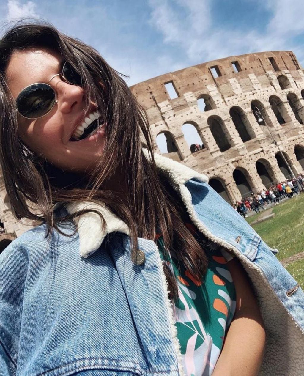 Sofía 'Jujuy' Jiménez en Roma. (Foto: Instagram)