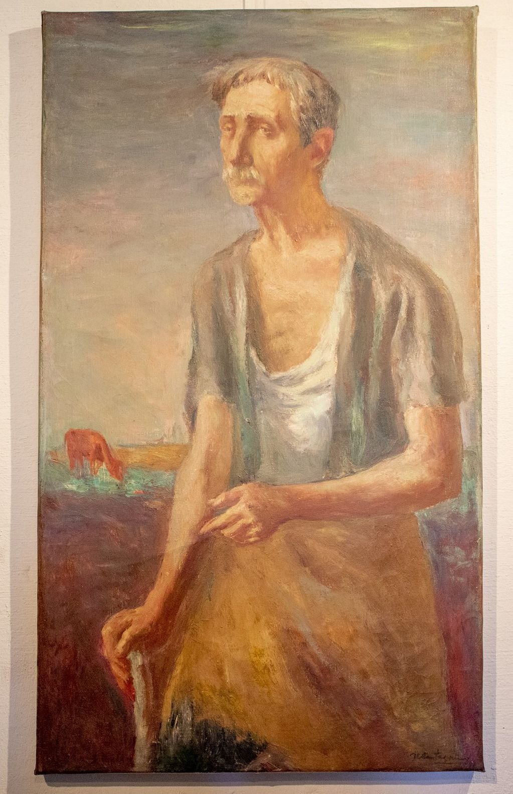 El cuadro de Castagnino, en el Museo Squirru