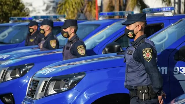 Las nuevas camionetas de la Policía de Córdoba (Policía).