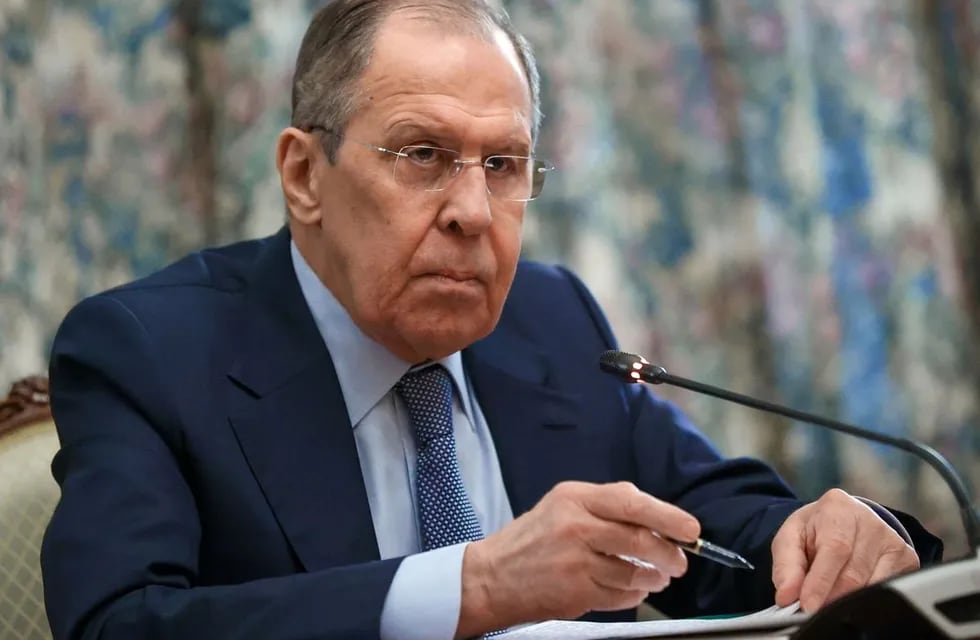 Seguéi Lavrov, ministro de relaciones exteriores de Rusia.
