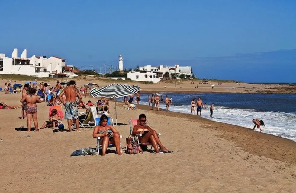 Playa en La Paloma, Uruguay