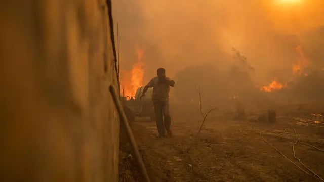 En fotos: Incendios en Grecia