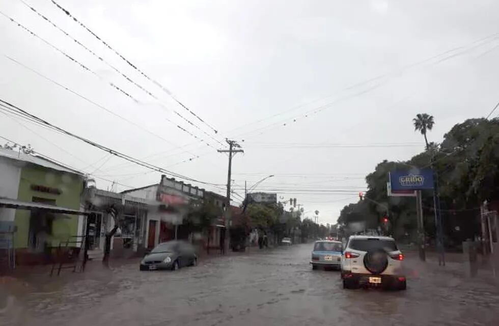 Inundaciones en el Valle de Lerma, Salta. (Web)